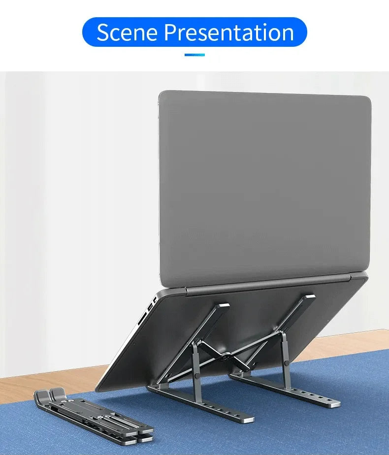 Foldable Laptop Stand Adjustable Portable Notebook Bracket Support