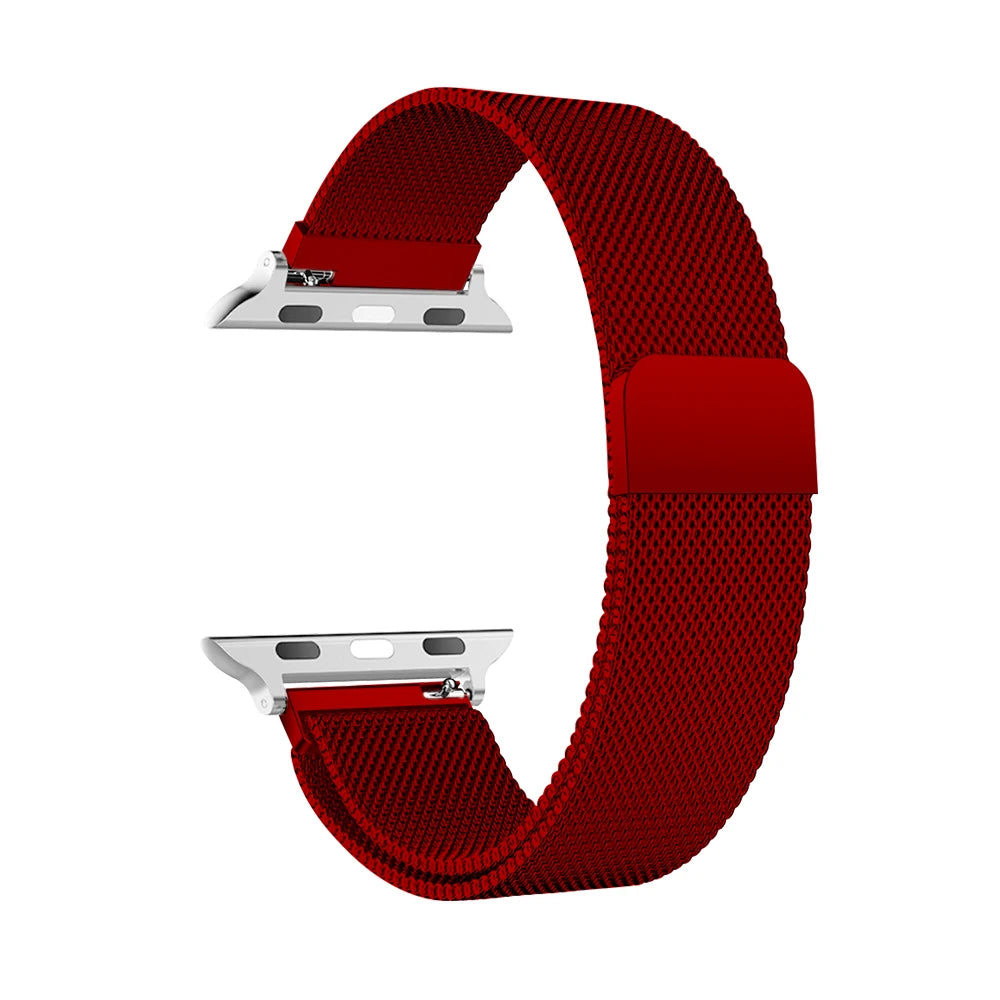 Milanese Strap For Apple Watch Ultra 2 Bracelet For iWatch Series 10 9 3 6 5 SE 7 8