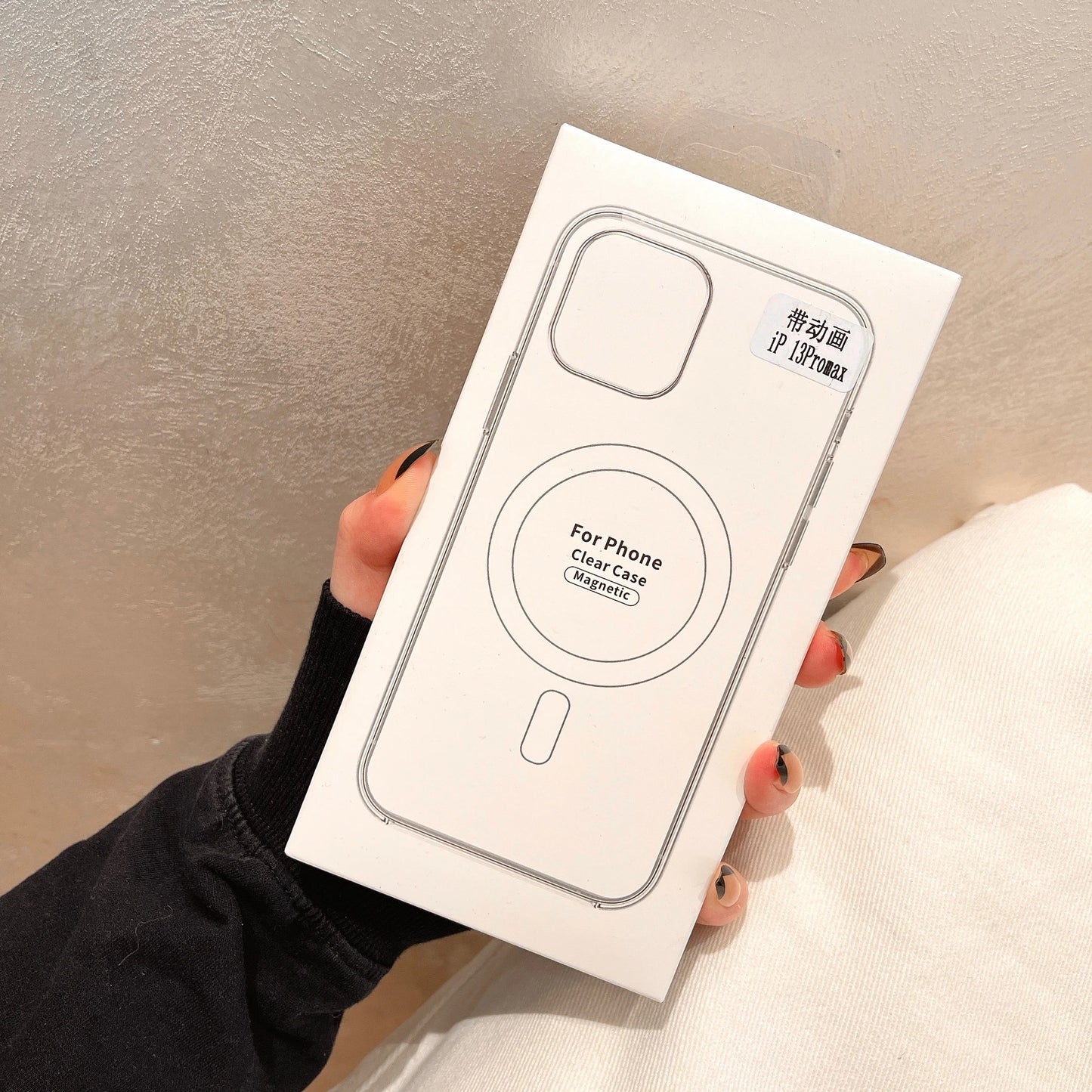 Original Clear MagSafe Magnetic iPhone Wireless Charging Case