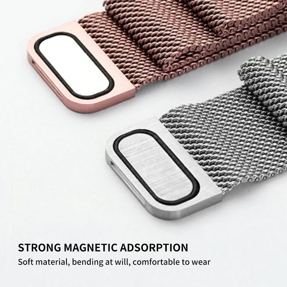 Milanese Strap For Apple Watch Ultra 2 Bracelet For iWatch Series 10 9 3 6 5 SE 7 8