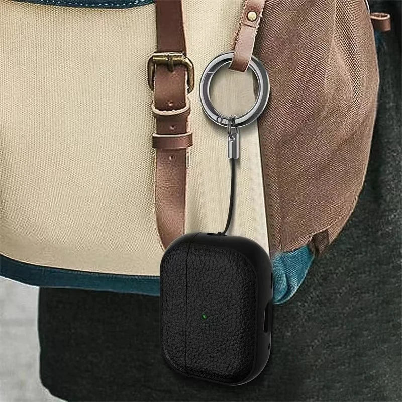 Leather Texture Case For Apple Airpods