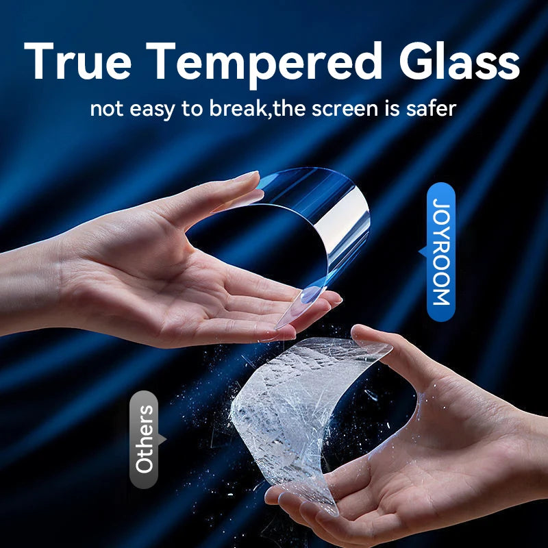 Discover Unmatched Clarity: Joyroom HD Tempered Glass Screen Protector for iPhone