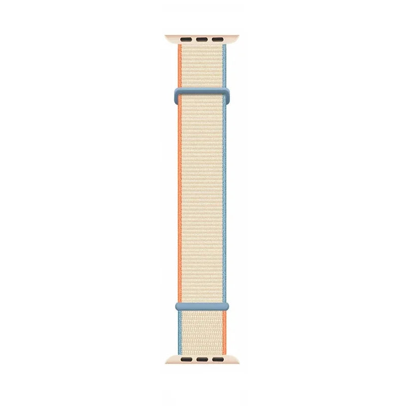 Nylon Loop Strap for Apple Watch Band 46mm 40mm 44mm 45mm 42mm 41mm 38mm Smart Belt Bracelet for IWatch Ultra 49mm 8/7/6/SE/5/4