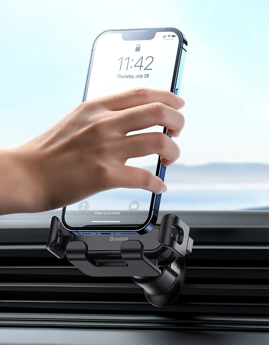 Baseus Phone Holder for Car Air Vent | Flexible Phone Stand