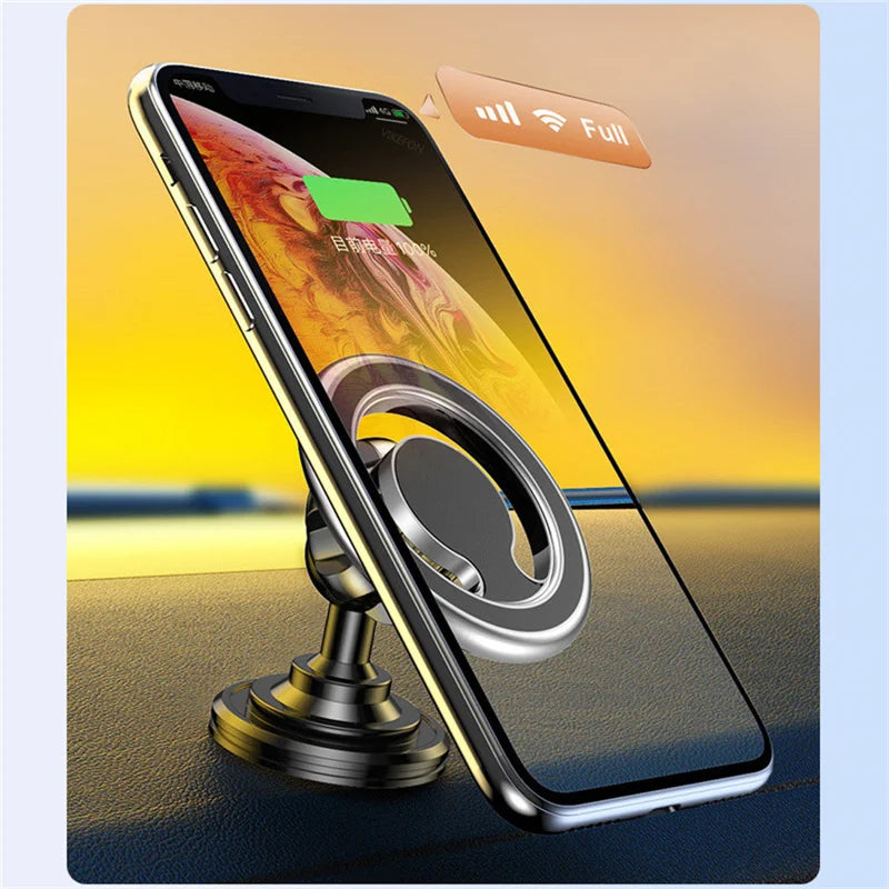 Magnetic Car Phone Holder Stand | Flexible Car Magnet Mount