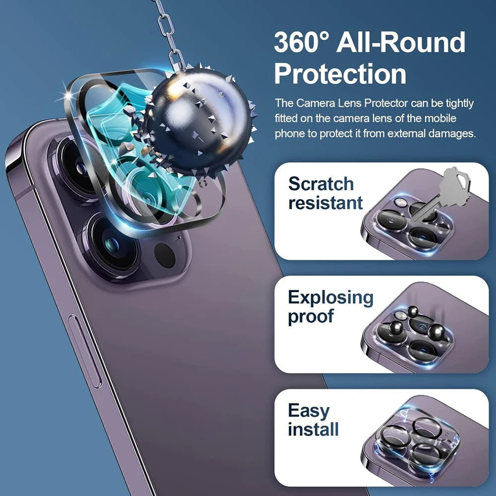 HD Screen Protection Tempered Glass For iPhone