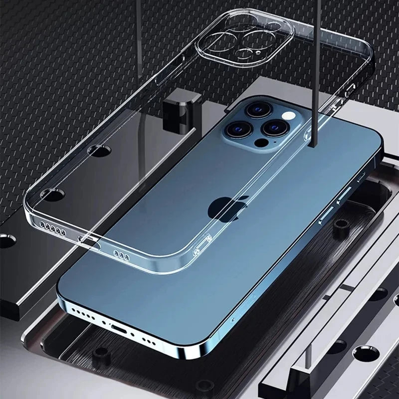 Transparent Soft TPU Silicone Clear iPhone Back Cover