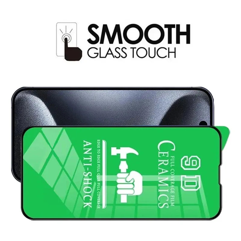 5PCS HD Soft Ceramic iPhone Screen Protector Shockproof