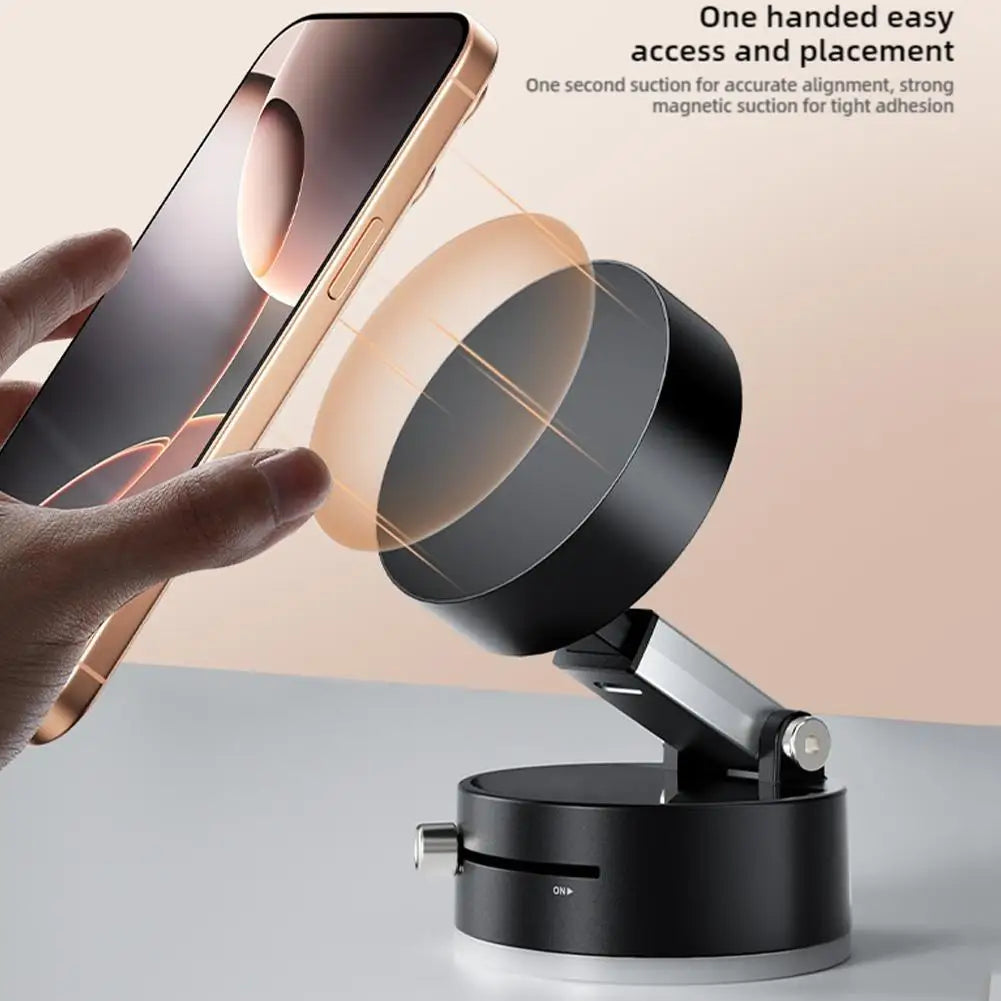 Double Sided Suction Cup Magnetic Phone Holder Lazy Multi-functional
