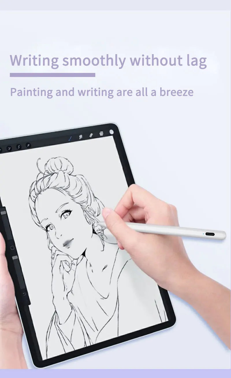 Universal Stylus Pen for iPad Tablet Apple Pencil USB-C Compatible