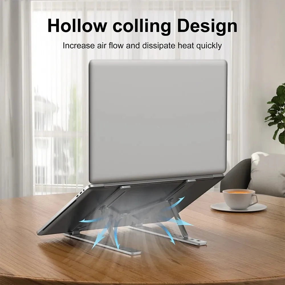 Foldable Laptop Stand Adjustable Portable Notebook Bracket Support