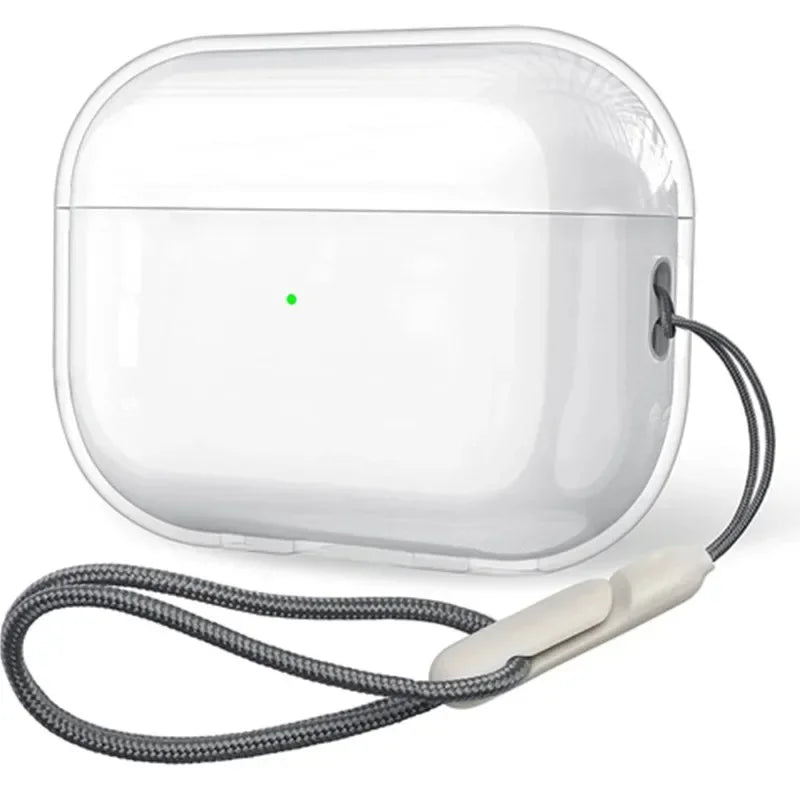 Ultimate AirPods Protection: Clear Charging Case with Shockproof Design