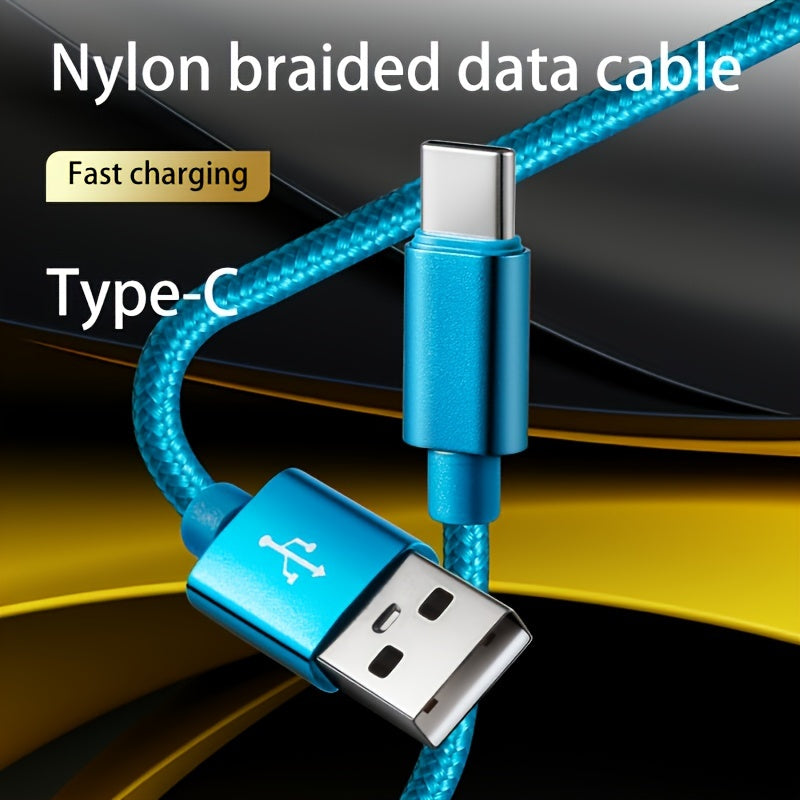 USB Type C cable for fast and safe charging is suitable for, Redmi, OnePlus mobile phone charging cables, with a length of 1m/2m/3m