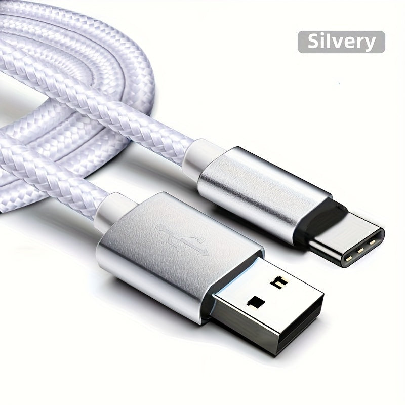 USB Type C cable for fast and safe charging is suitable for, Redmi, OnePlus mobile phone charging cables, with a length of 1m/2m/3m