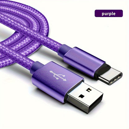USB Type C Cable Fast Safe Charging Redmi OnePlus 1m 2m 3m