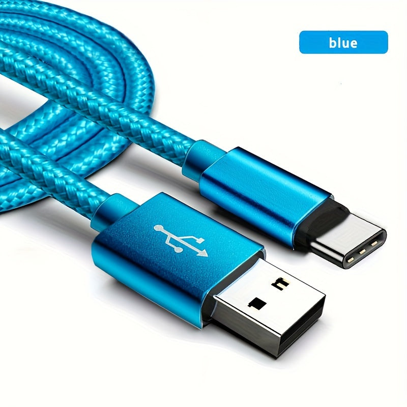 USB Type C cable for fast and safe charging is suitable for, Redmi, OnePlus mobile phone charging cables, with a length of 1m/2m/3m