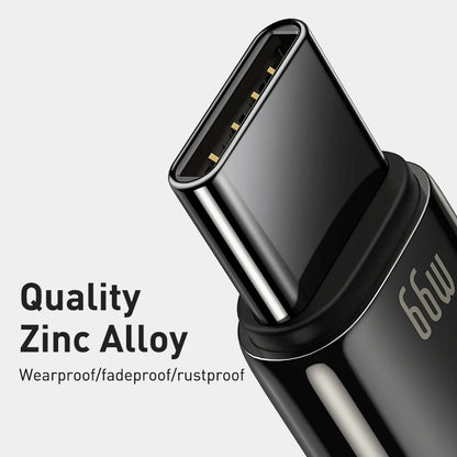 Baseus PD 240W Fast USB-C Cable For iPhone 16 MacBook iPad