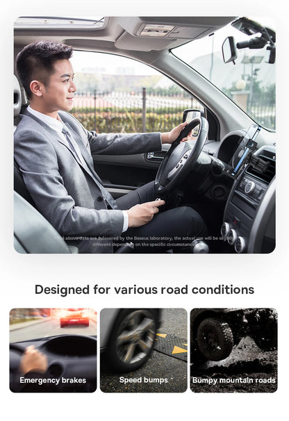 Baseus Phone Holder for Car Air Vent | Flexible Phone Stand
