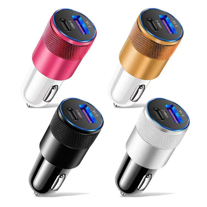 66W USB Car Charger | Wireless Fast Charging Adapter