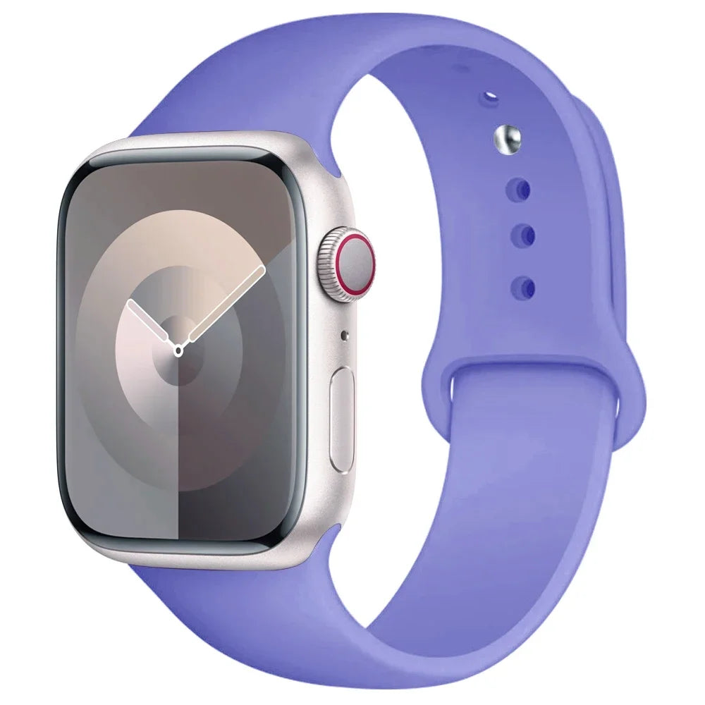 Silicone Band For Apple Watch strap sport bracelet iwatch series 8 7 6 5 4 3 SE 9 Ultra 2 49mm