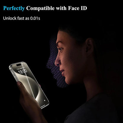 4Pcs Tempered Glass Screen Protector For iPhone Models