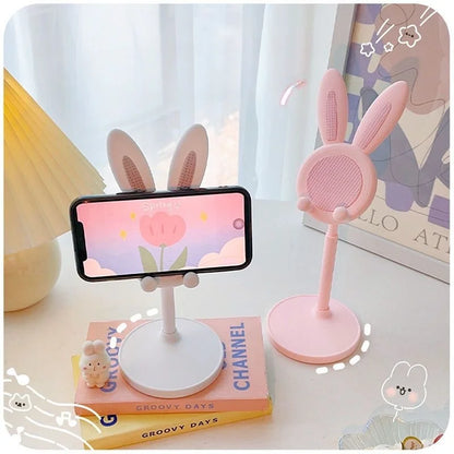 The Cute Rabbit Mobile Phone Stand | Flexible Phone Holder