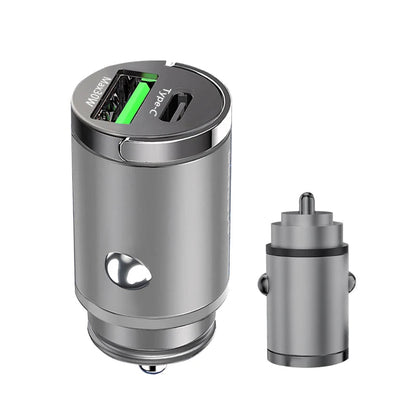 100W Mini USB Car Charger Fast Charging iPhone QC3.0 PD