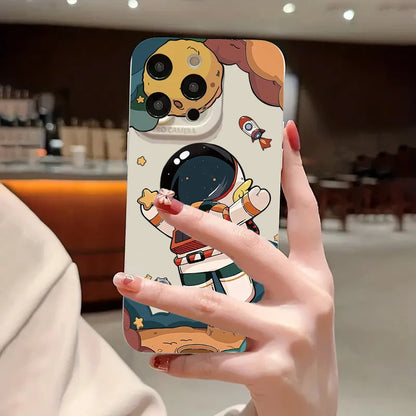 Cartoon Astronaut Phone Case