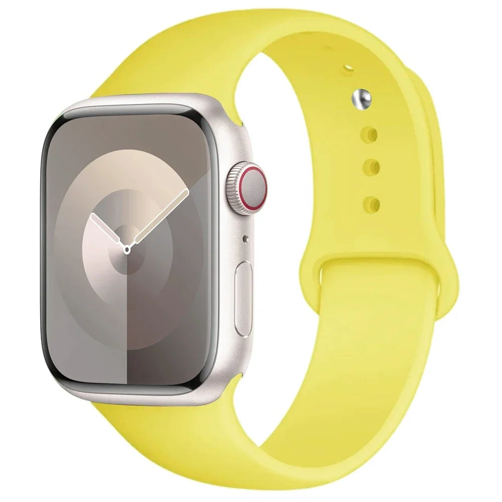 Silicone Band For Apple Watch strap sport bracelet iwatch series 8 7 6 5 4 3 SE 9 Ultra 2 49mm