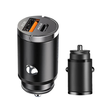 100W Mini USB Car Charger Fast Charging iPhone QC3.0 PD