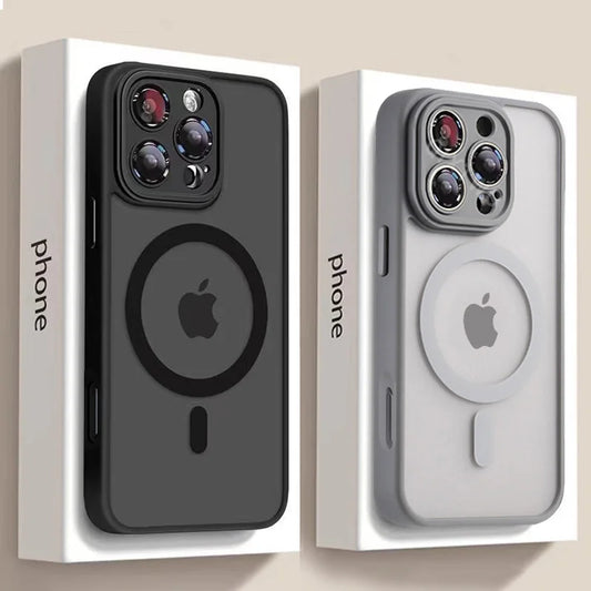 Luxury MagSafe Magnetic iPhone Wireless Charging Case Cover