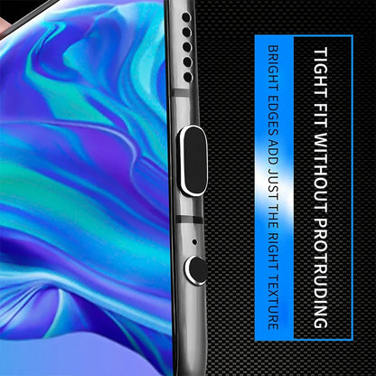 USB C Dust Plug & Brush Set for iPhone Samsung Charging Port