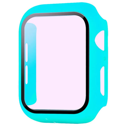 Glass+Cover For Apple Watch case 9 8 7 6 SE 5 iWatch Accessorie Screen Protector Apple watch serie 44mm 40mm 41mm 45mm 42mm 38mm