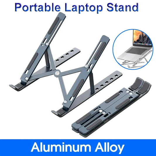 Foldable Laptop Stand Adjustable Portable Notebook Bracket Support