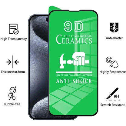 5PCS HD Soft Ceramic iPhone Screen Protector Shockproof