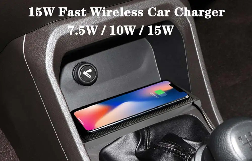 Car Wireless Charging Pad | Fast Wireless Charger for iPhone