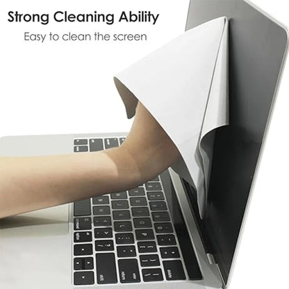 Microfiber Laptop Cleaner Cloth & MacBook Keyboard Cover Kit