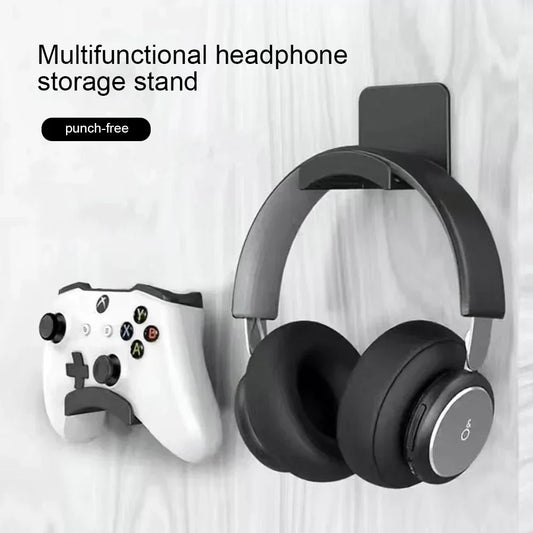 Universal Headphone Stand Wall Mount Headset Hook Holder