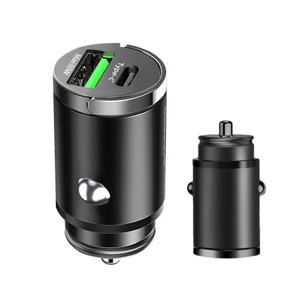 100W Mini USB Car Charger Fast Charging iPhone QC3.0 PD
