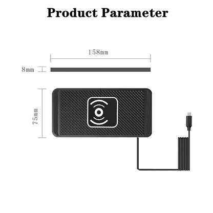 Car Wireless Charging Pad | Fast Wireless Charger for iPhone