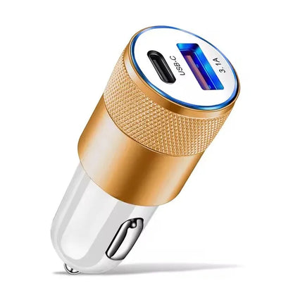 66W USB Car Charger | Wireless Fast Charging Adapter