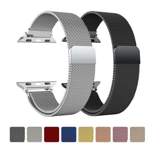 Milanese Strap For Apple Watch Ultra 2 Bracelet For iWatch Series 10 9 3 6 5 SE 7 8