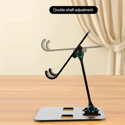 Universal Aluminum Foldable Mobile Phone Stand Holder – Compatible with Smartphones