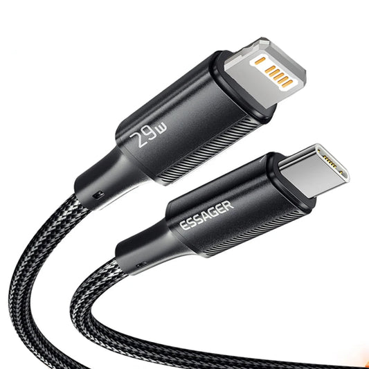 Essager USB C Cable PD Fast Charging Type C to Lightning Cord