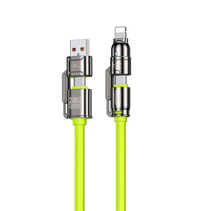 4-in-1 Fast Charging Cable 240W | Multi Device Charger