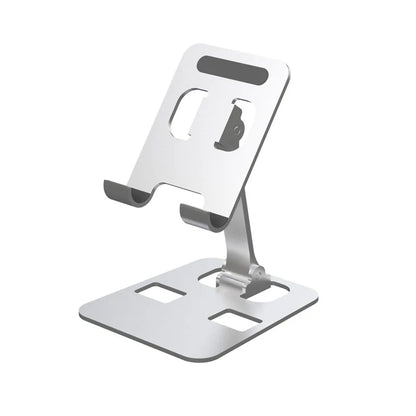Universal Aluminum Foldable Mobile Phone Stand Holder – Compatible with Smartphones