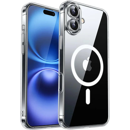 Magsafe Magnetic Shockproof iPhone Case Matte Translucent