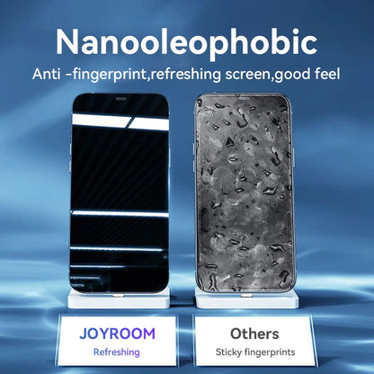 Discover Unmatched Clarity: Joyroom HD Tempered Glass Screen Protector for iPhone
