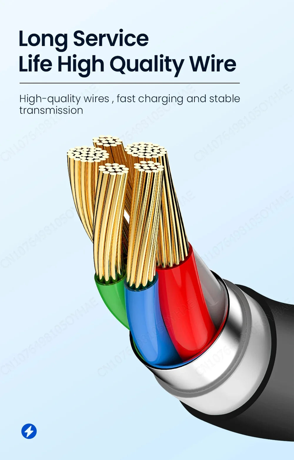Type C to Micro USB Cable USB Type-C Adapter Fast Charger