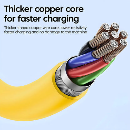 Zinc Alloy USB-C 4IN1 65W Fast Charging Cable for Phones PD